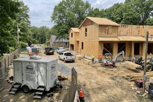 South Jersey Restroom Trailer Rental for Construction Sites